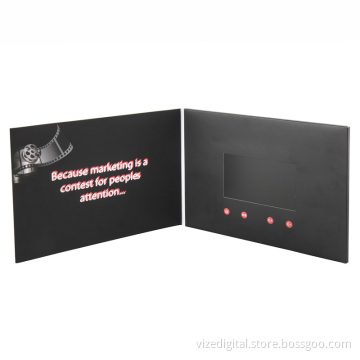 7 Inch Video Brochure for Invitation